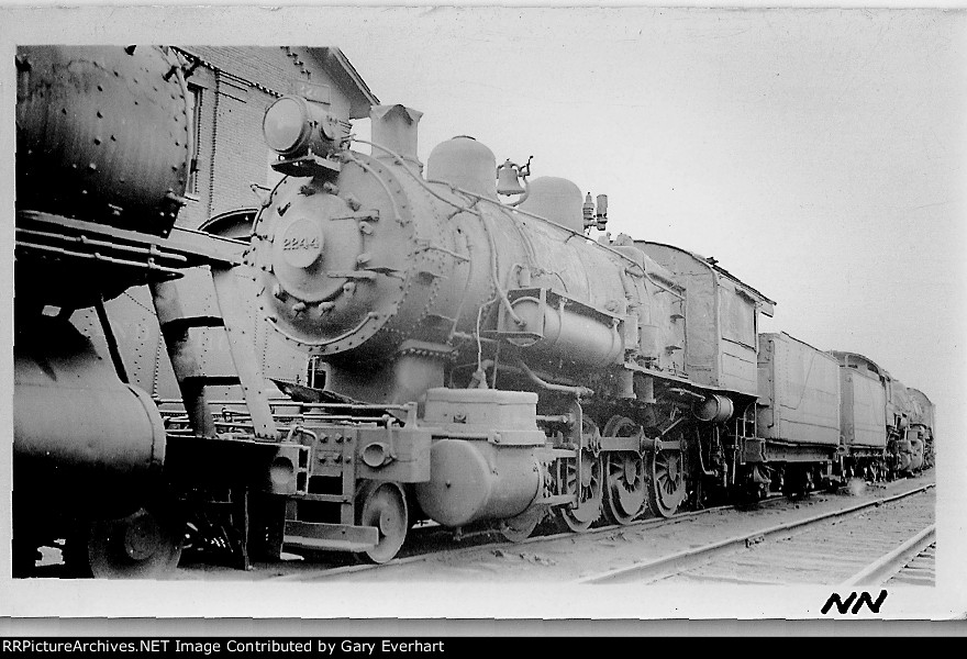 Baltimore & Ohio 2-8-0 #2244